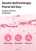 A'PIEU Raspberry Vinegar Hair Mist - Instant Hydration & Nourishing Spray for Smooth, Shiny, Frizz-Free Hair, Long-Lasting Hair Perfume with Refreshing Floral Scent, Non-Sticky Finish. Korean Hair Care (3.55 fl oz)