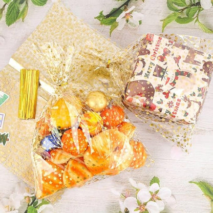 COQOFA 11" X 14" Cello Cellophane Treat, Party Favor, Cookie and Goodie Plastic - Image 5