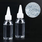 TRENDBOX 1oz / 30ml Plastic Bottle Pointed Mouth Top Cap for Essential Oils, Liquid - 6 Pack