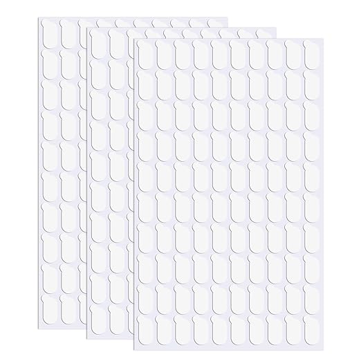 300Pcs Double Sided Adhesive Dots, Removable Clear Dots Sticky Tack, Waterproof by Canareen