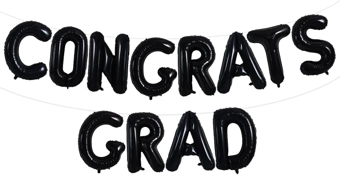 TONIFUL 2026 Congrats Grad Balloons by TONIFUL