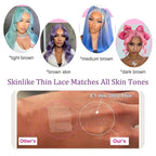 613 13x6 Lace Front Wig Human Hair Pre Plucked Straight Blonde Human Hair Lace Front Wigs 613 HD Lace Frontal Wig Blonde Wigs for Black Women 180% Density 28 Inch