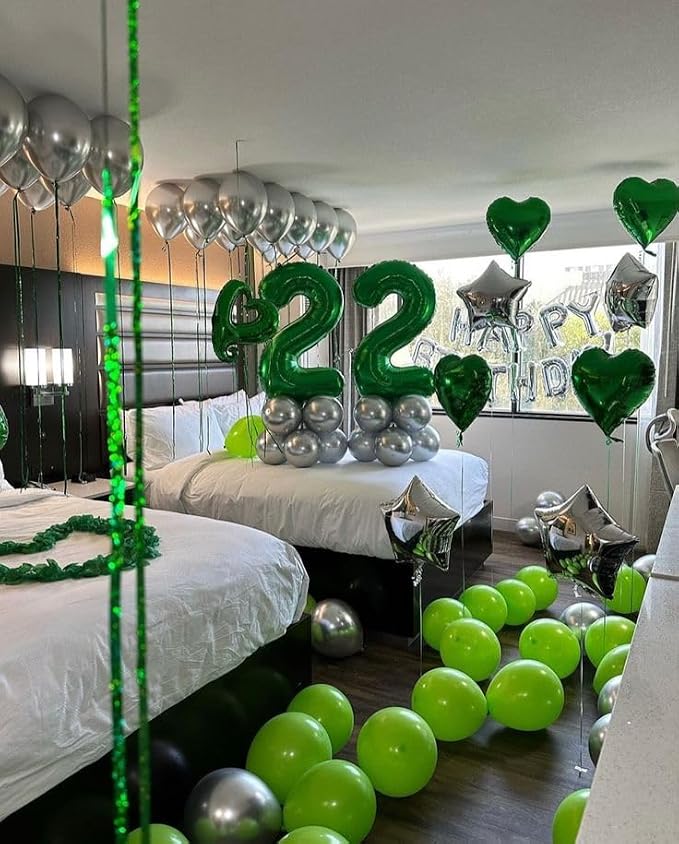Green 15 Balloon - Image 3