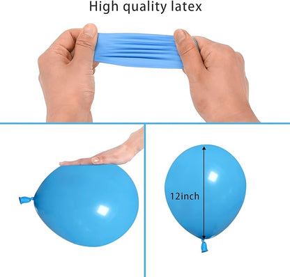ASIYUHY 100 PCS Party Balloons Assorted Colors 12 Inch Rainbow Balloons - Image 5