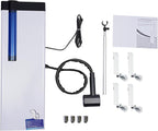 Nano Hair Steamer for Hairdressing Care 3-In-1 Nano Scale Spray Negative Ion Blue Light Intelligent Heating for Hair Scalp Care, 5 Gears, Removable Nozzle, 360° Telescopic Bracket, Height Adjustable