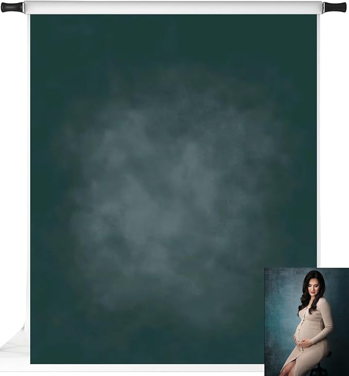 Kate Dark Green Photography Backdrops Abstract Photo Backdrop Poratrait by KateBackdropforPhotography