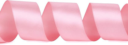 Ribbli Double Faced Pink Satin Ribbon, 1” x Continuous 25 Yards, Use - Image 2