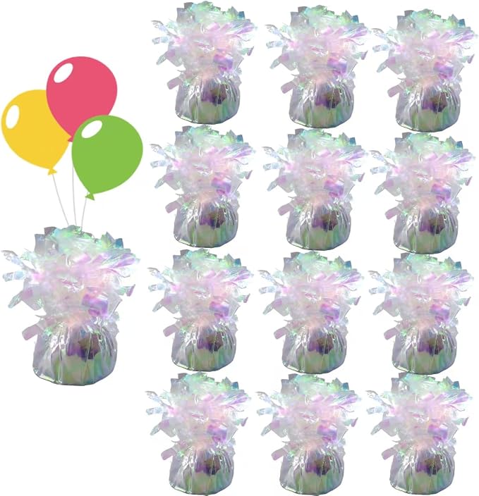 balloon weights are perfect for parties, weddings. Each pack includes 12PCS by Unknown