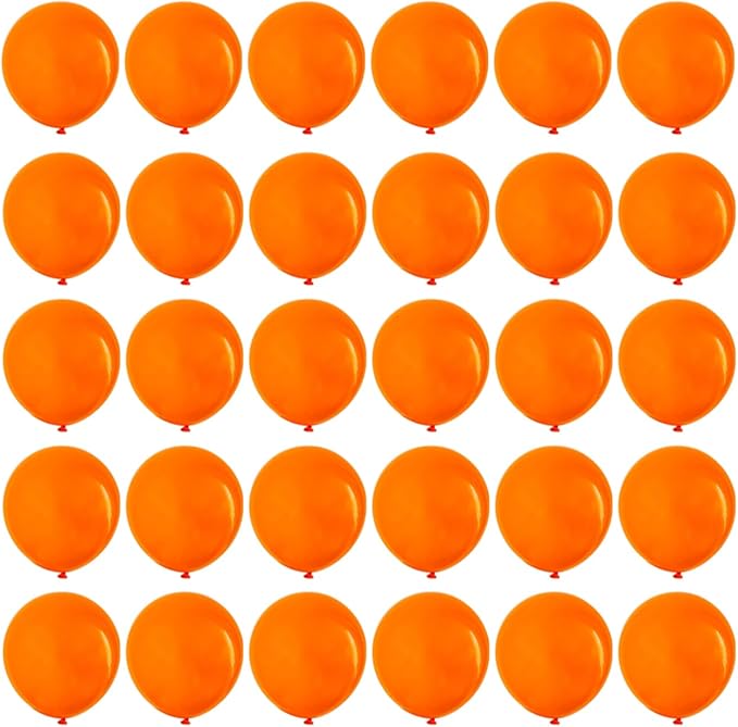 5 inch Orange Party Balloons by YicUik