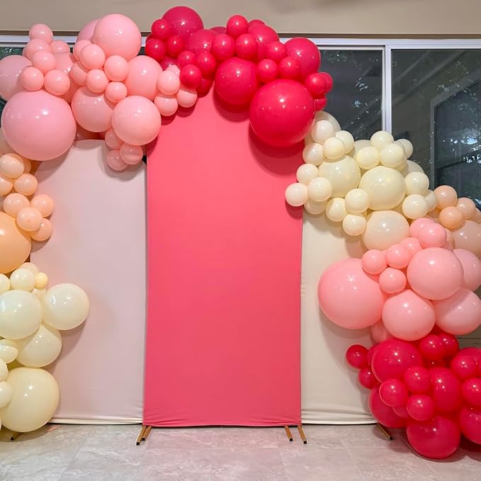 Pastel Pink Christmas Balloons - Image 7
