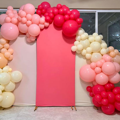 Pastel Pink Christmas Balloons - Image 7