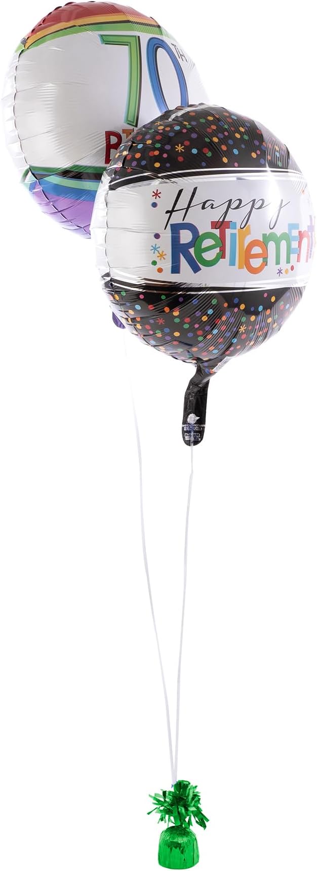 Pack of 12 Foil Metallic Balloon Weight 6 oz - Image 3