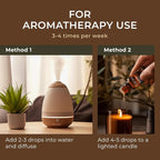 Gya Labs Marjoram Essential Oil - 0.34 Fl Oz - for Hair, Skin, Diffuser, Aromatherapy & DIY Candle Making Scent