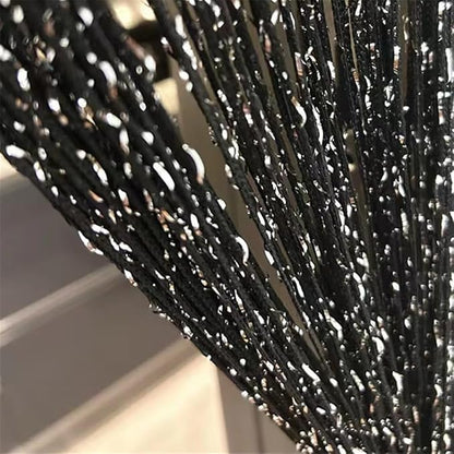 ave split Decorative Door String Curtain Wall Panel Fringe Window Panel Drapes - Image 2