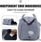 Weekender Duffel Bag with Shoe Compartment And Wet Pocket-Luggage Everyday Overnight Bag for Men and Women Travel-Carry On Gym Bag