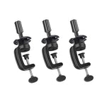 Wig Stand Mannequin Head Holder 3 Pack Black Cosmetology Manikin Stand Mannequin Head Holder Clamp Wig Head Stand Holder for Table Training