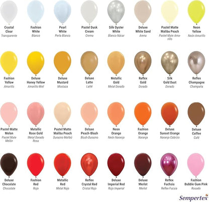 Sempertex Pearl White Balloons, 11 Inch, vibrant color, - Image 5