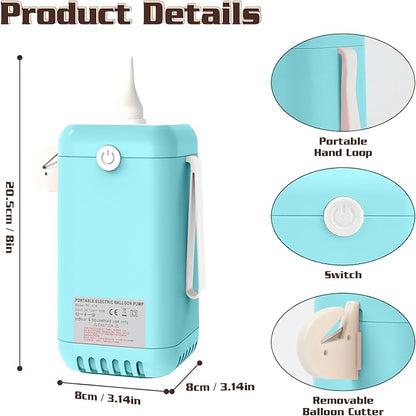Bygons Electric Portable Balloon Pump Blower Inflator - Image 2