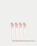 Framar Rose Gold Metal Hair Clips For Styling - Professional Hair Styling Clips, Hair Sectioning Clips, Salon Hair Clips Metal, Hairclips, Hair Salon Supplies – Extra Strong Hold – 4 Pack
