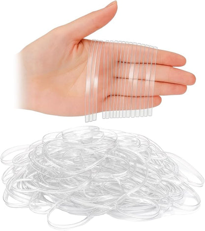 Eaasty 200 Pcs Clear Rubber Bands - Image 7