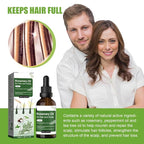 2 Pack Rosemary Oil for Hair and Scalp,Women Men Natural Rosemary Hairs Essential Oils for Nourishing Scalp,Promoting Hair Thickness,Strengthening and Improving Dry Damaged Hair,1.7 Fl oz