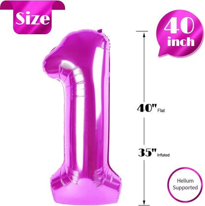 Rosy Purple 1 Balloon - Image 5