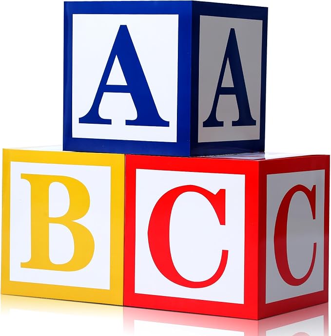 Kolldenn 3 Pcs ABC Balloon Box Decorations First Day of School Back to School by Unknown