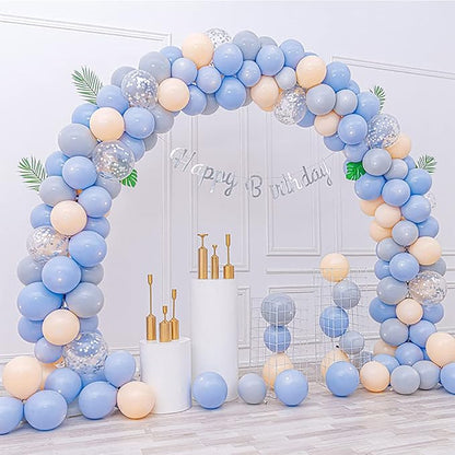 5 inch Pastel Blue Party Balloons - Image 7