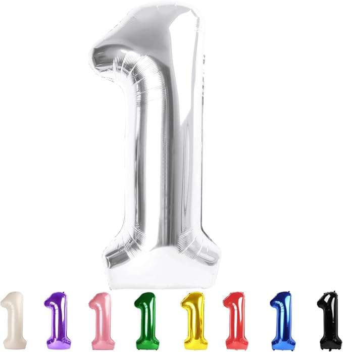 Number Balloons 40 Inch 1 Balloon by Mluchee