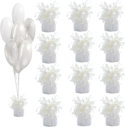 Balloon Weights, 12 Pieces, Weight 0.36Lb | Aluminum Foil, Suitable by Unknown