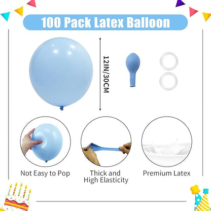 Baby Blue Balloons - Image 2