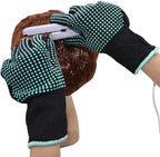 Heat‑Resistant Gloves–Silicone‑Grip Protection for Hair Styling, Curling & Flat Iron, Heat Press, Sublimation–Universal Fit