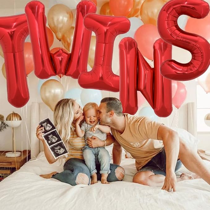 TONIFUL 40 Inch Large Bright Red Letter Balloons A-Z, Giant Jumbo Helium Foil - Image 5