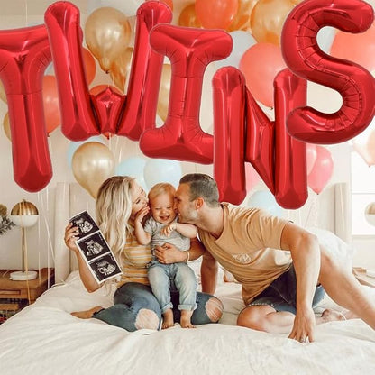 TONIFUL 40 Inch Large Bright Red Letter Balloons A-Z, Giant Jumbo Helium Foil - Image 5