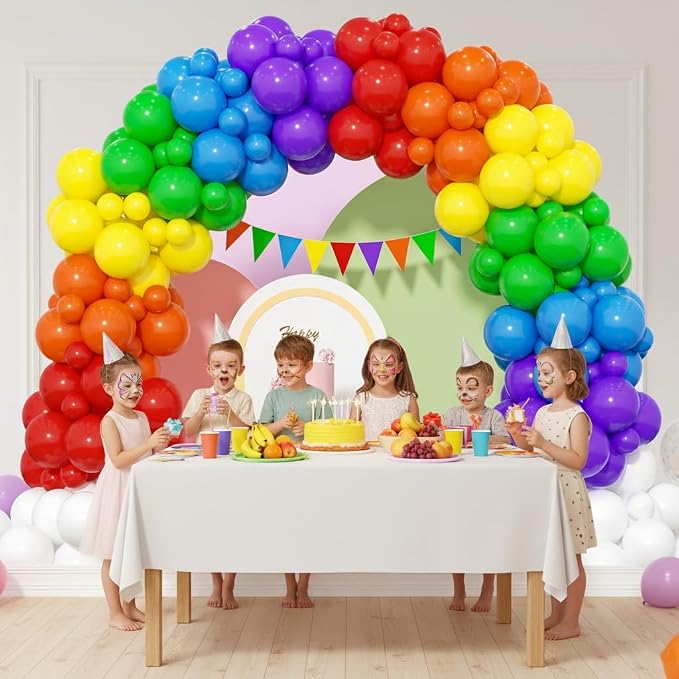 Rainbow Balloon Arch Kit - Image 6