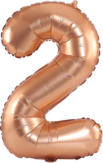 YPSelected 32 Inch Large Foil Helium Number Balloon Birthday Wedding Party 0-9 by YPSelected