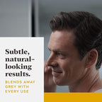 Just for Men Control GX Grey Reducing 2-in-1 Shampoo and Conditioner, Gradual Hair Color with Keratin for Stronger Thicker and Healthier Looking Hair, 4 Fl Oz - Pack of 1 (Packaging May Vary)