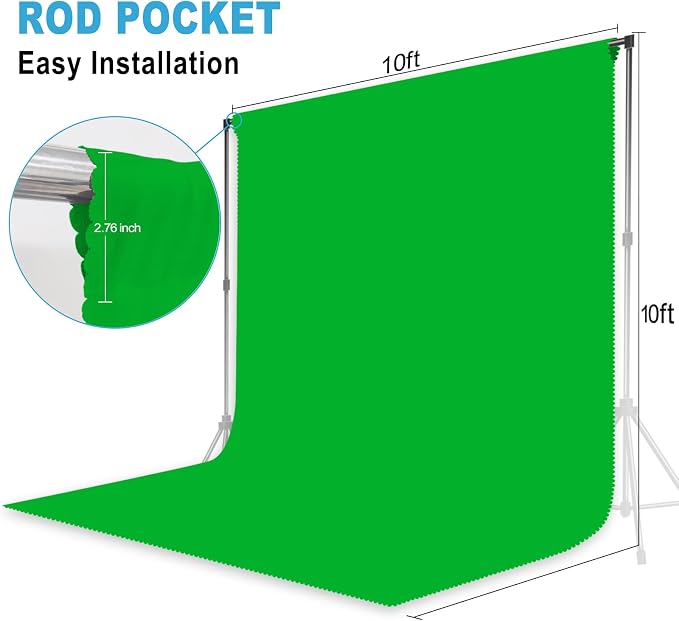 Green Screen Photography Backdrop - Image 2