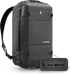 Blackbriar Range Duffel 40L Ash Black 2.0 Version, Convertible Backpack with Patented Magnetic Access, Modular S-Partition, Dual Shoe Garage | Waterproof Drycoatex™ for Tactical, Travel, Gym