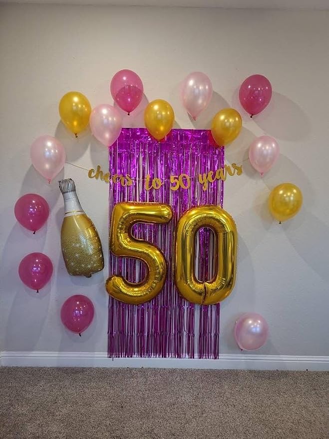Gold Number 1 Balloon 40 Inch, 1st Birthday Party Decorations Men Women | Foil - Image 3