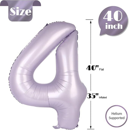 Light Purple 4 Balloon - Image 5