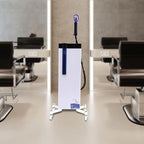 3 in 1 Hair Steamer, Salon Nano Steamer for Deep Conditioning, with Digital Touch Panel Rolling Base, for Hair Texture or Repair, Replenish nutrients, 1300w