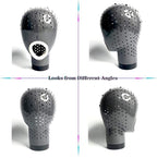 Wig Head Stand - Fresh Holder With Mannequin for Drying and Styling Hair, Scalp Cap Net, Dryer With Holes