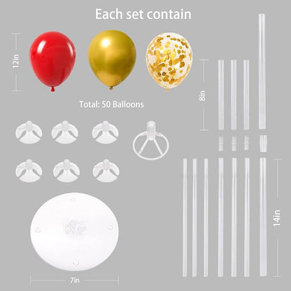 6 Set Balloon Stand Kit for Table Centerpieces - Image 6