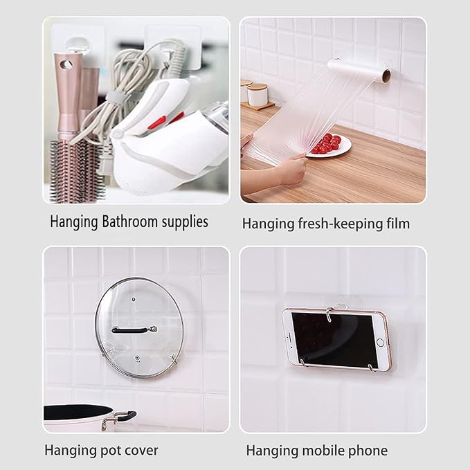 Adhesive Hooks Kitchen Wall Hooks - Image 5