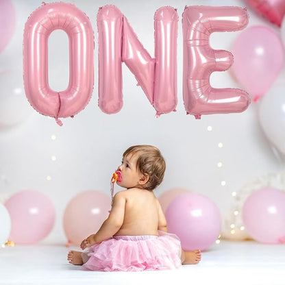 Pink Letter U Balloons, U Balloon 40 Inch Foil Helium U Balloon Letter | Pink U - Image 3