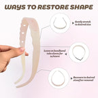 Headbands with Teeth Non-Slip Thin Acetate Hairbands for Women, Sunglasses Headband Design, 90s Retro Hair Barrettes, No Pressure & No Headache Hair Bands (Pink Star)
