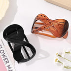8PCS French Flat Hair Clips for Women Duckbill Hair Clips for Thick& Thin Hair Fashion Leopard Print Hair Claws 2 Styles