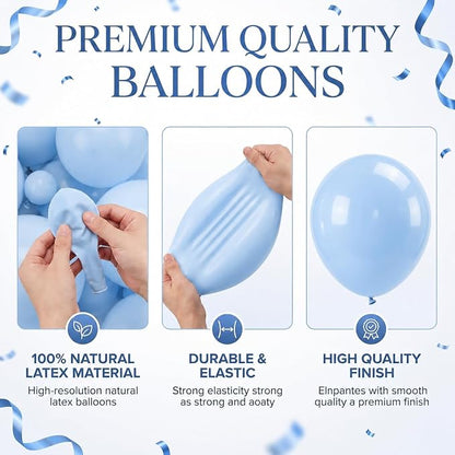Baby Blue Balloon Column Stand Kit Set 2 - Image 6