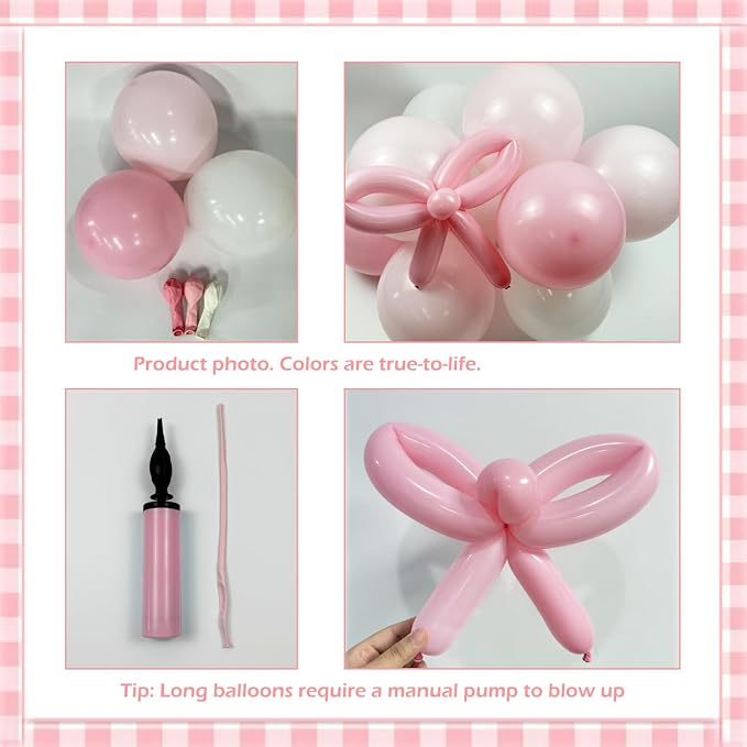 Pink Balloon Arch Kit, Different Sizes - Image 7